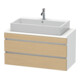 Duravit Waschtischunterschrank Com DuraStyle 100x47,8cm, E na/we ma, f Kons, 2 Schub.-1