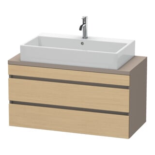 Duravit Waschtischunterschrank Com DuraStyle 100x47,8cm, E nat/b ma, f Kons, 2 Schub.