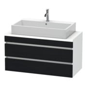 Duravit Waschtischunterschrank Com DuraStyle 100x47,8cm, E sw/we ma, f Kons, 2 Schub.