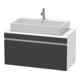 Duravit Waschtischunterschrank Com DuraStyle 100x47,8cm, gra m/we ma, f Kons, 1 Ausz.-1
