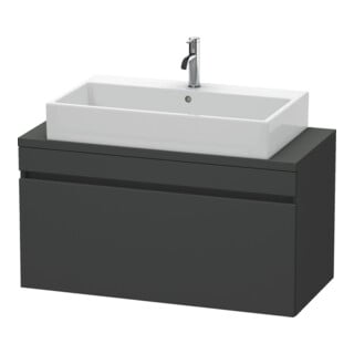 Duravit Waschtischunterschrank Com DuraStyle 100x47,8cm, graph ma, f Kons, 1 Auszug