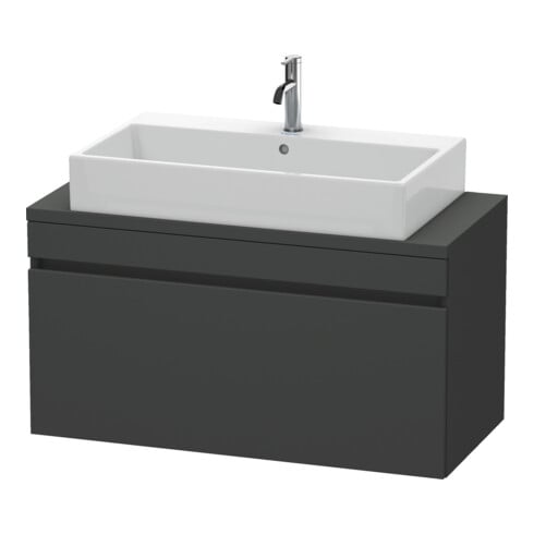 Duravit Waschtischunterschrank Com DuraStyle 100x47,8cm, graph ma, f Kons, 1 Auszug