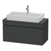 Duravit Waschtischunterschrank Com DuraStyle 100x47,8cm, graph ma, f Kons, 1 Auszug