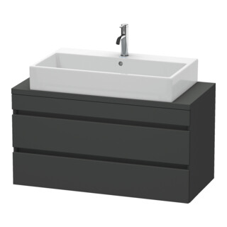 Duravit Waschtischunterschrank Com DuraStyle 100x47,8cm, graph ma, f Kons, 2 Schub.