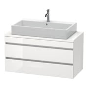 Duravit Waschtischunterschrank Com DuraStyle 100x47,8cm, graph ma, f Kons, 2 Schub.-3