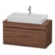 Duravit Waschtischunterschrank Com DuraStyle 100x47,8cm, Nussb dkl., f Kons, 1 Auszug-1