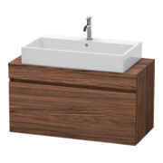 Duravit Waschtischunterschrank Com DuraStyle 100x47,8cm, Nussb dkl., f Kons, 1 Auszug