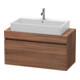 Duravit Waschtischunterschrank Com DuraStyle 100x47,8cm, Nussb Nat, f Kons, 1 Auszug-1