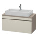 Duravit Waschtischunterschrank Com DuraStyle 100x47,8cm, tau/bas ma, f Kons, 1 Auszug-1