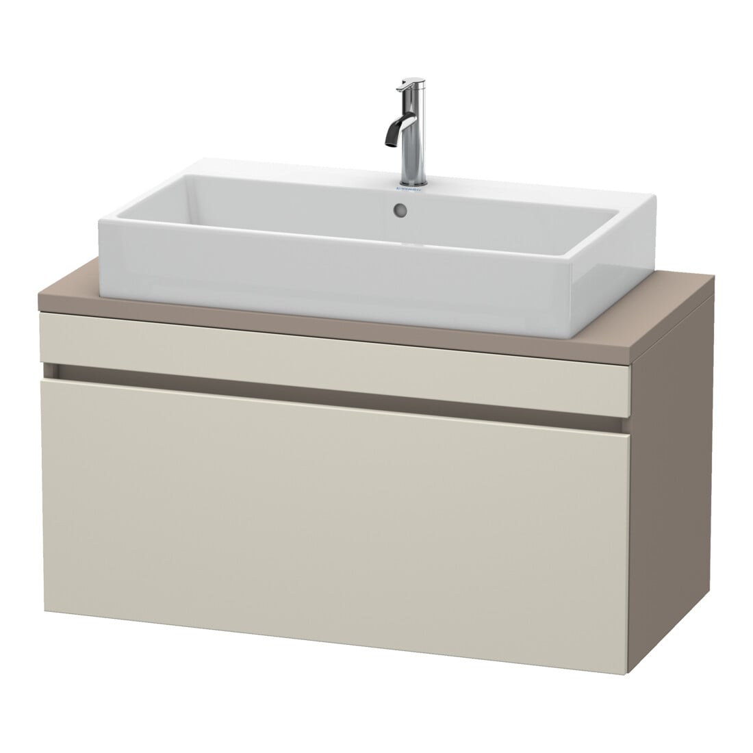 Duravit Waschtischunterschrank Com DuraStyle 100x47,8cm, tau/bas ma, f Kons, 1 Auszug