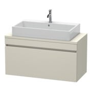 Duravit Waschtischunterschrank Com DuraStyle 100x47,8cm, taupe, für Konsole, 1 Auszug