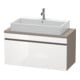 Duravit Waschtischunterschrank Com DuraStyle 100x47,8cm, we. hg/b ma, f Kons, 1 Ausz.-1