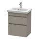 Duravit Waschtischunterschrank Com DuraStyle 50x36,8cm, bas. ma, 2 SchKa., wandhängend-1