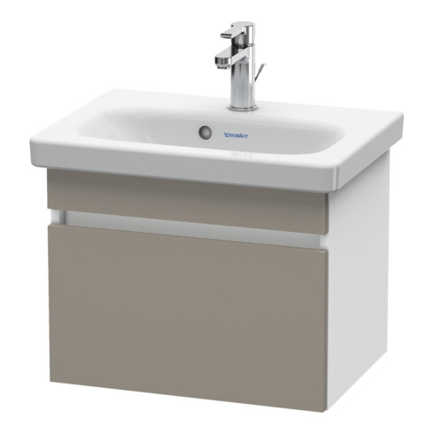 Duravit Waschtischunterschrank Com DuraStyle 50x36,8cm, bas. matt/weiß matt, 1 Auszug