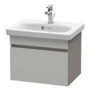 Duravit Waschtischunterschrank Com DuraStyle 50x36,8cm, betongr/basalt matt, 1 Auszug