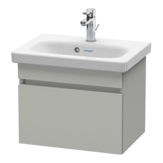 Duravit Waschtischunterschrank Com DuraStyle 50x36,8cm, betongrau matt, 1 Auszug
