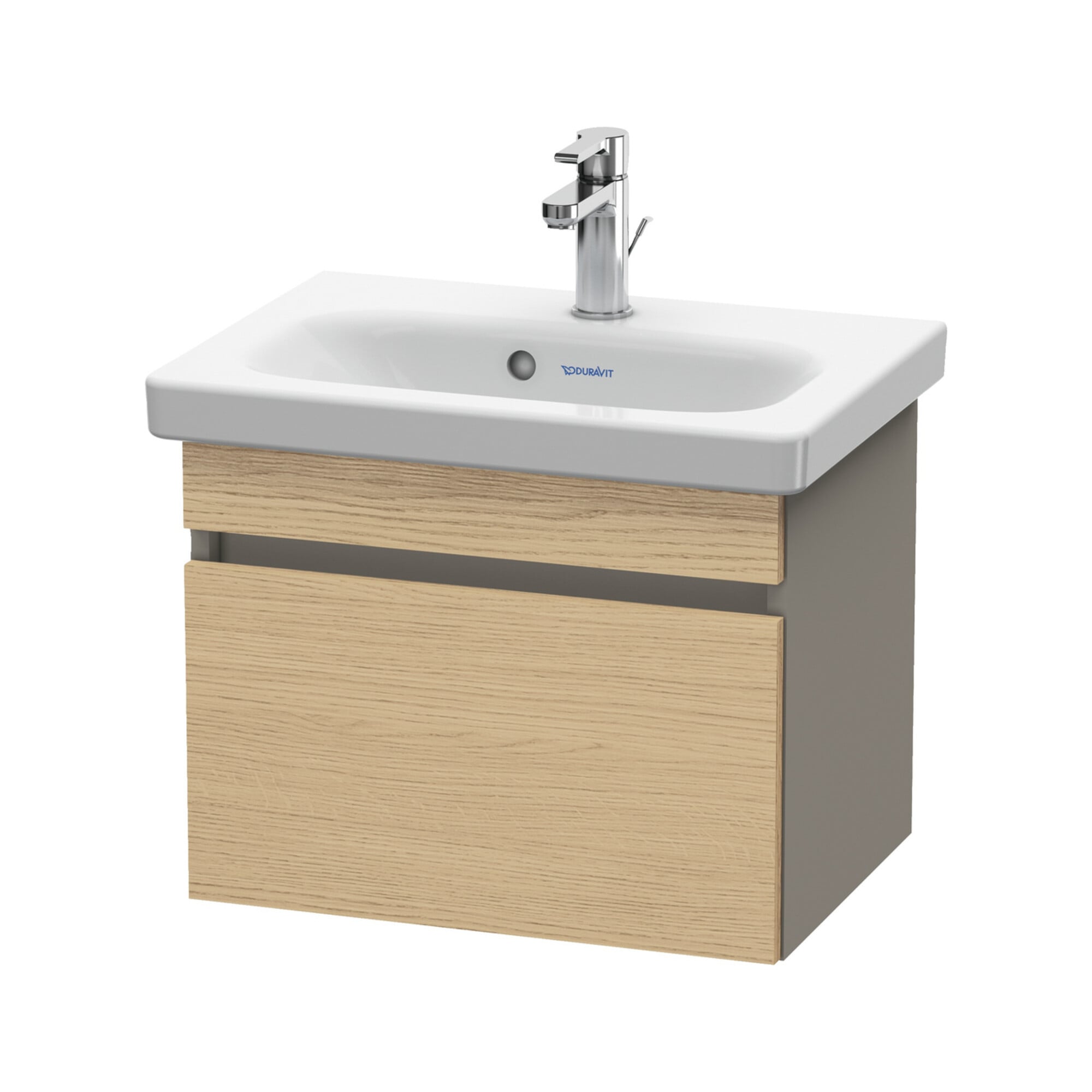 Duravit Waschtischunterschrank Com DuraStyle 50x36,8cm, Ei nat/b matt, 1 Auszug