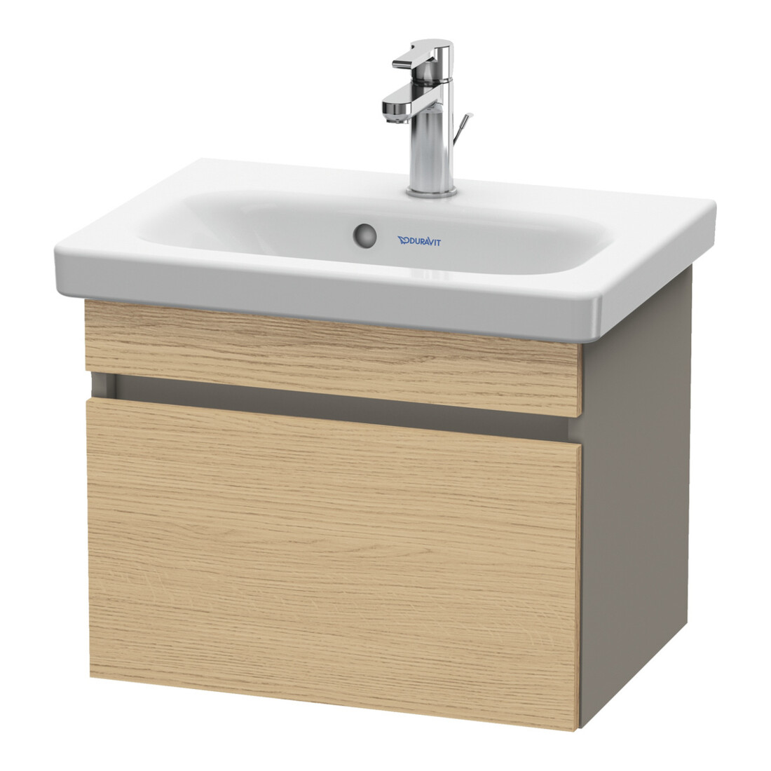 Duravit Waschtischunterschrank Com DuraStyle 50x36,8cm, Ei nat/b matt, 1 Auszug