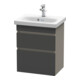 Duravit Waschtischunterschrank Com DuraStyle 50x36,8cm, gra m/bas ma, 2 SchKa., wandhängend-1