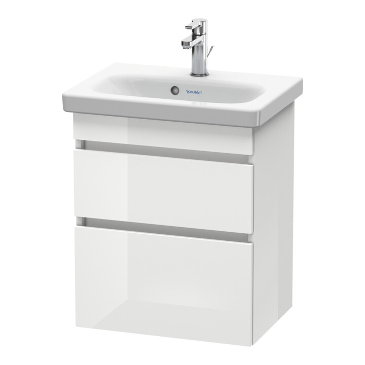 Duravit Waschtischunterschrank Com DuraStyle 50x36,8cm, gra m/bas ma, 2 SchKa., wandhängend