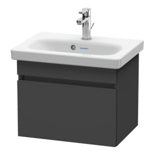 Duravit Waschtischunterschrank Com DuraStyle 50x36,8cm, graphit matt, 1 Auszug