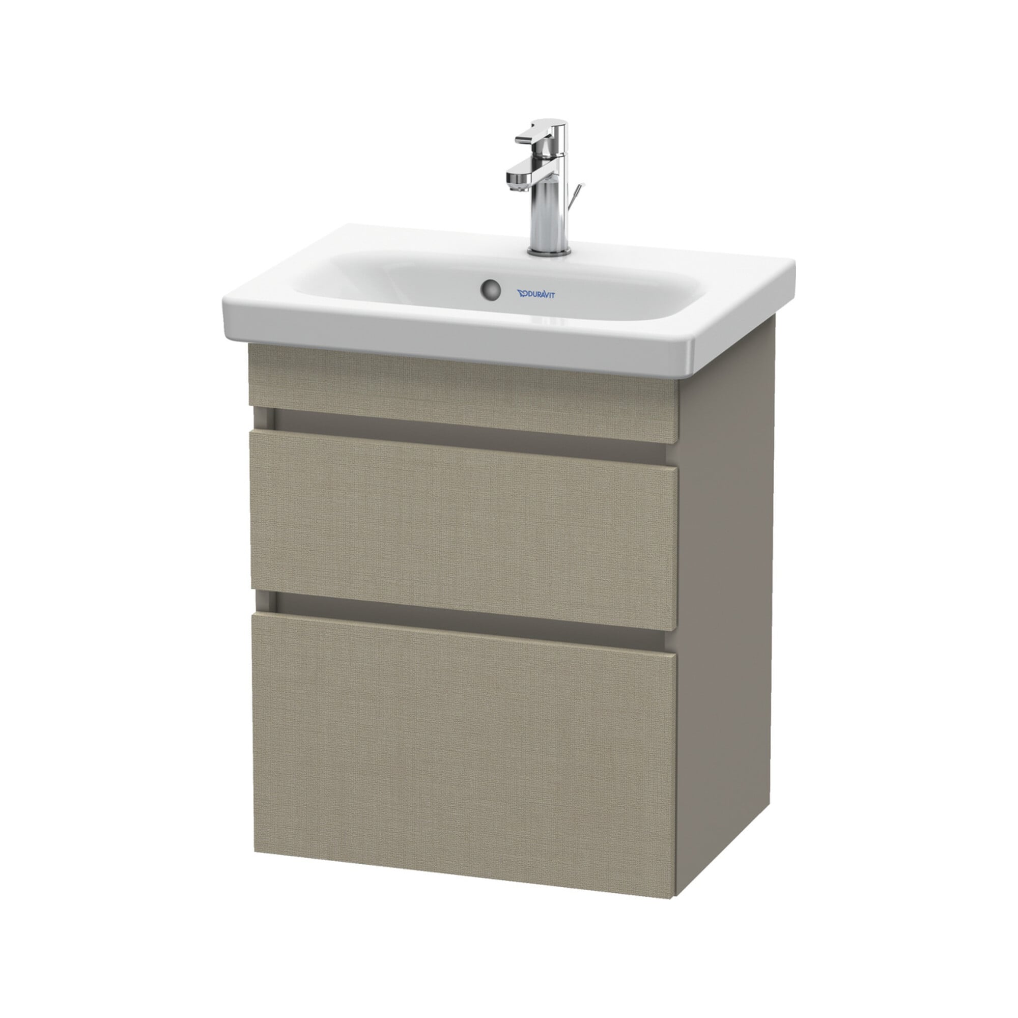 Duravit Waschtischunterschrank Com DuraStyle 50x36,8cm, lei/ba ma, 2 SchKa., wandhängend