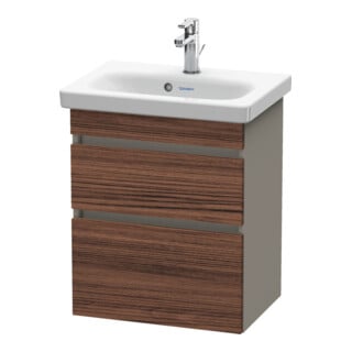 Duravit Waschtischunterschrank Com DuraStyle 50x36,8cm, N dk/b ma, 2 SchKa., wandhängend