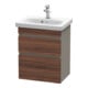 Duravit Waschtischunterschrank Com DuraStyle 50x36,8cm, N dk/b ma, 2 SchKa., wandhängend-1