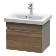 Duravit Waschtischunterschrank Com DuraStyle 50x36,8cm, Nussb nat/b matt, 1 Auszug