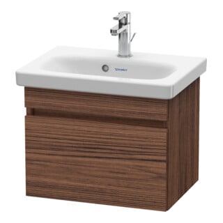 Duravit Waschtischunterschrank Com DuraStyle 50x36,8cm, nussbaum dunkel, 1 Auszug