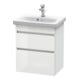 Duravit Waschtischunterschrank Com DuraStyle 50x36,8cm, w hgl/we ma, 2 SchKa., wandhängend-1