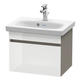 Duravit Waschtischunterschrank Com DuraStyle 50x36,8cm, we. hg/b matt, 1 Auszug