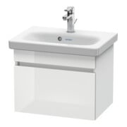 Duravit Waschtischunterschrank Com DuraStyle 50x36,8cm, we. hgl/we matt, 1 Auszug