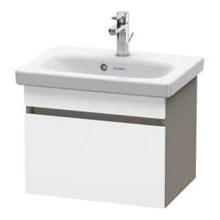 Duravit Waschtischunterschrank Com DuraStyle 50x36,8cm, we. m/bas matt, 1 Auszug