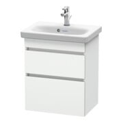 Duravit Waschtischunterschrank Com DuraStyle 50x36,8cm, we. ma, 2 SchKa., wandhängend