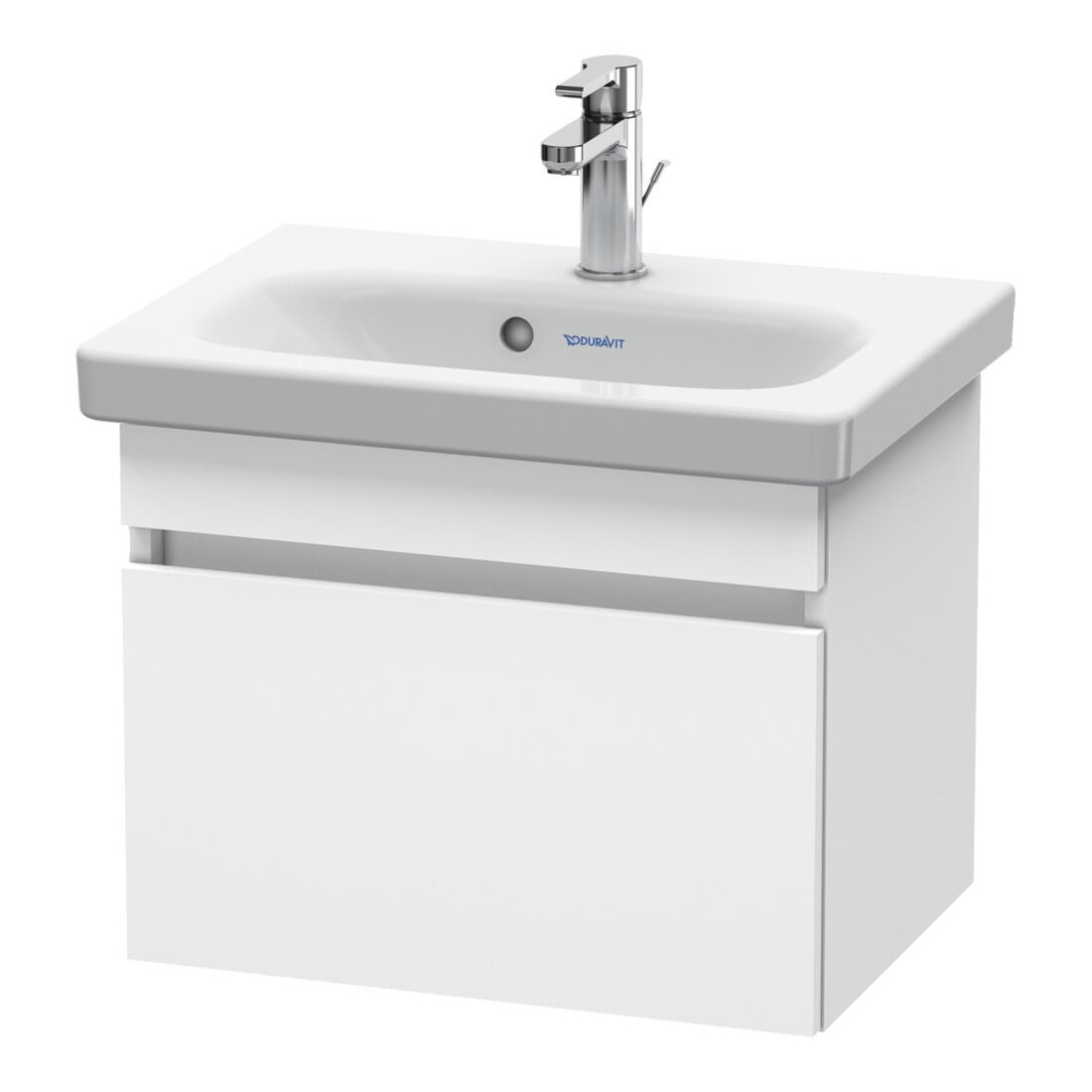 Duravit Waschtischunterschrank Com DuraStyle 50x36,8cm, weiß matt, 1 Auszug