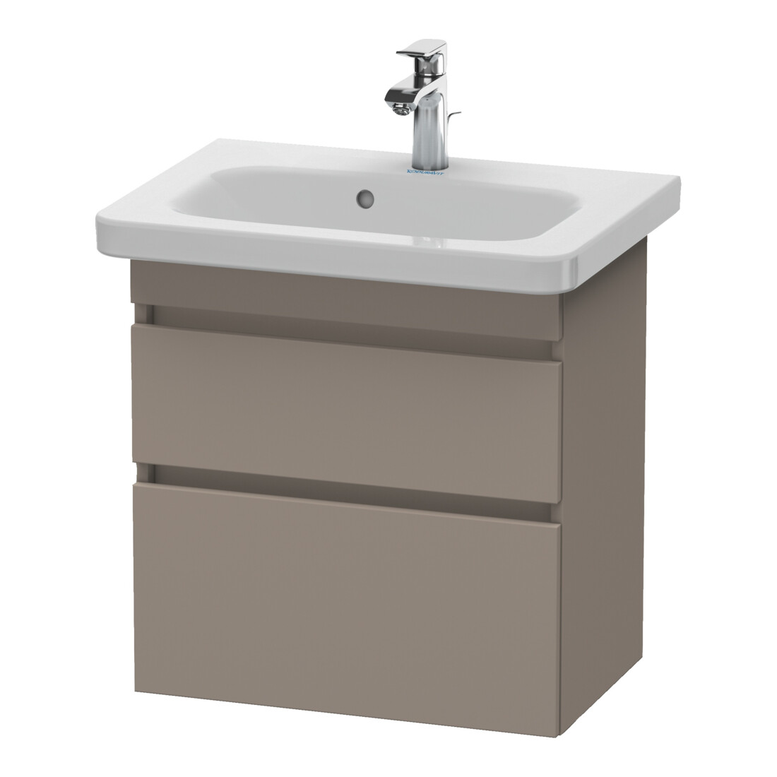 Duravit Waschtischunterschrank Com DuraStyle 58x36,8cm, bas. ma, 2 SchKa., wandhängend