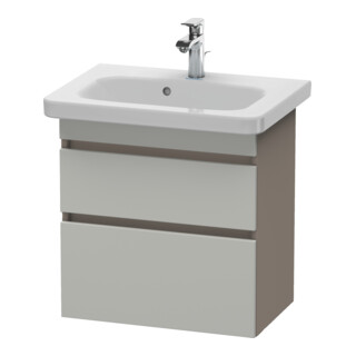 Duravit Waschtischunterschrank Com DuraStyle 58x36,8cm, betg/ba ma, 2 SchKa., wandhängend