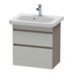 Duravit Waschtischunterschrank Com DuraStyle 58x36,8cm, betg/ba ma, 2 SchKa., wandhängend-1