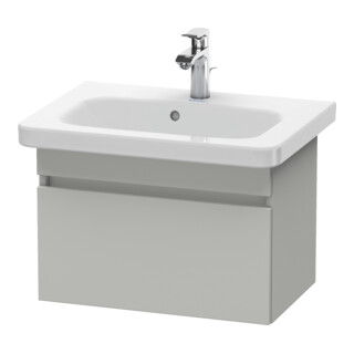Duravit Waschtischunterschrank Com DuraStyle 58x36,8cm, betongrau matt, 1 Auszug