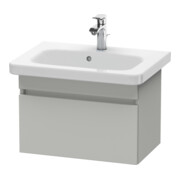 Duravit Waschtischunterschrank Com DuraStyle 58x36,8cm, betongrau matt, 1 Auszug