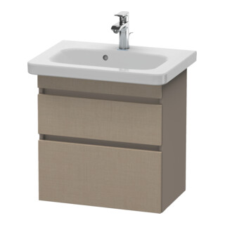 Duravit Waschtischunterschrank Com DuraStyle 58x36,8cm, lei/ba ma, 2 SchKa., wandhängend
