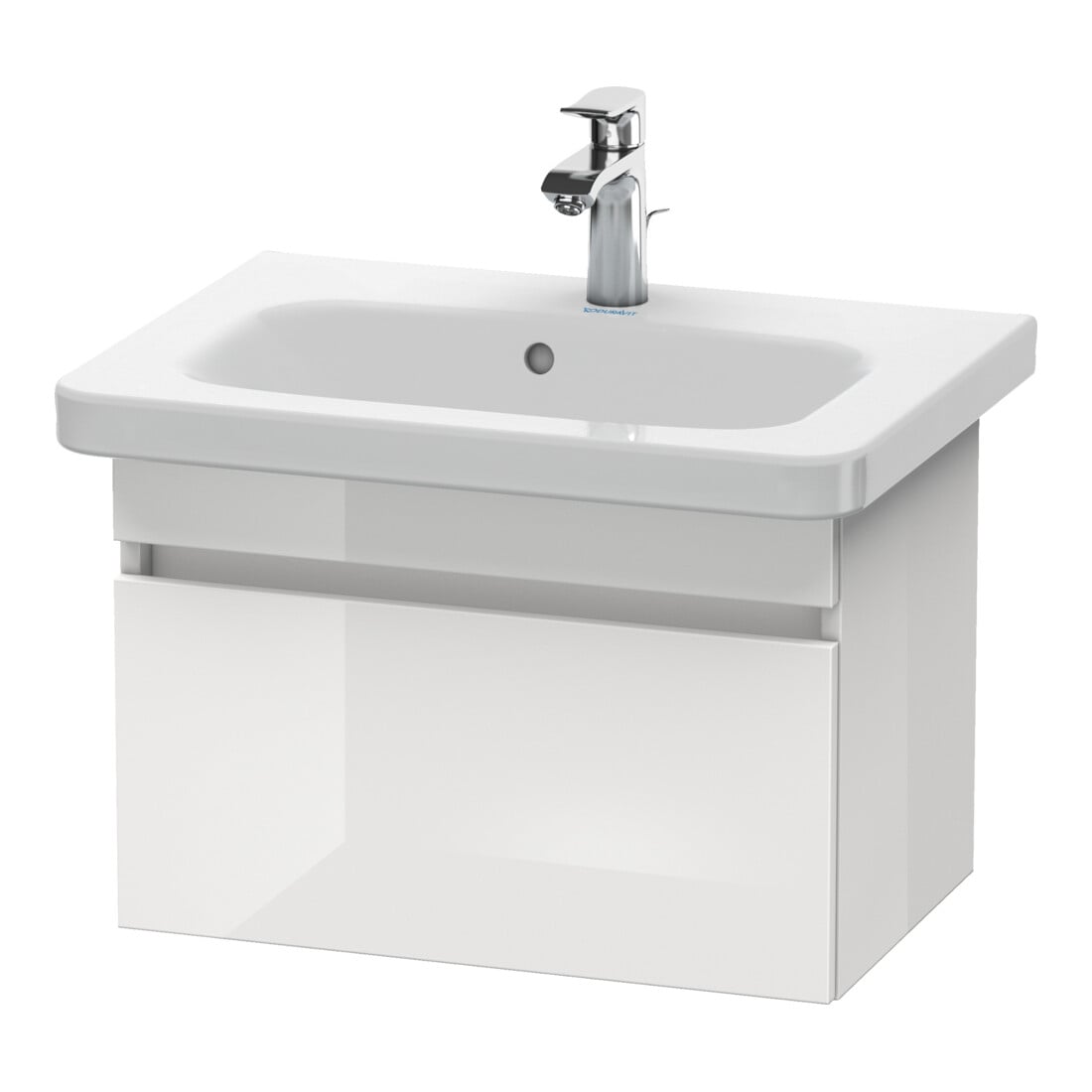 Duravit Waschtischunterschrank Com DuraStyle 58x36,8cm, leinen/weiß matt, 1 Auszug