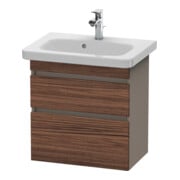Duravit Waschtischunterschrank Com DuraStyle 58x36,8cm, N dk/b ma, 2 SchKa., wandhängend
