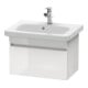 Duravit Waschtischunterschrank Com DuraStyle 58x36,8cm, N dunk./basalt ma, 1 Ausz.