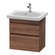 Duravit Waschtischunterschrank Com DuraStyle 58x36,8cm, Nussb Nat, 2 SchKa., wandhängend-1