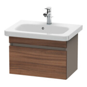 Duravit Waschtischunterschrank Com DuraStyle 58x36,8cm, Nussb nat/b matt, 1 Auszug-1