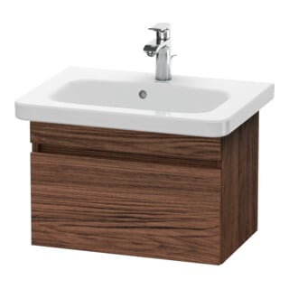 Duravit Waschtischunterschrank Com DuraStyle 58x36,8cm, nussbaum dunkel, 1 Auszug