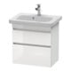 Duravit Waschtischunterschrank Com DuraStyle 58x36,8cm, w hgl/we ma, 2 SchKa., wandhängend-1