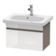 Duravit Waschtischunterschrank Com DuraStyle 58x36,8cm, we. hg/b matt, 1 Auszug